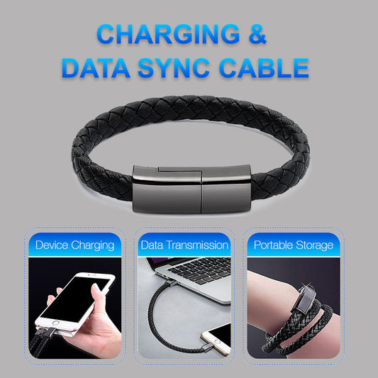 New Bracelet Charger USB Charging Data Cable